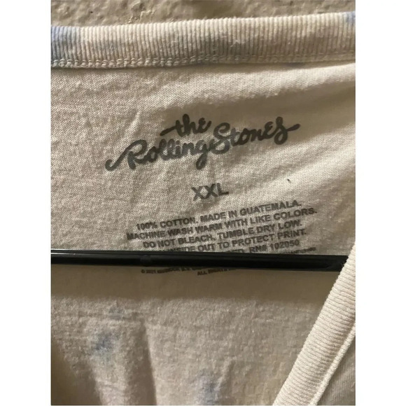 Vintage inspired Rolling Stones tie dye t shirt - Picture 3 of 4